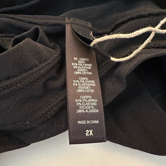 SKIMS Deep Sea Gray Thong 4X BNWT - Picture 3 of 4